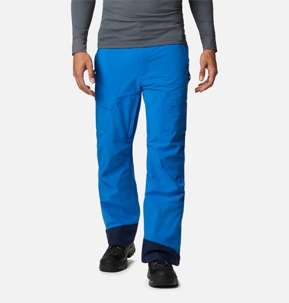 Columbia Powder Stash Ski Pants Blue For Men's NZ42758 New Zealand